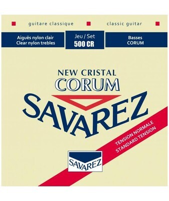 Savarez Jeu de cordes classiques New Cristal Corum Tension normale