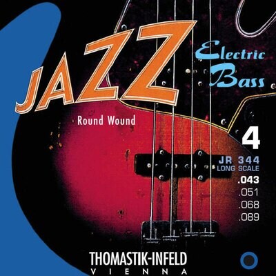 Thomastik-Infeld Corde basse électrique Jazz Bass Serie Nickel Round Wound Roundcore