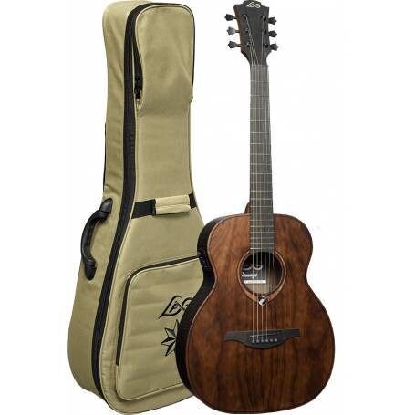 Guitare Electro Acoustique LAG SAUVAGE TE avec Housse