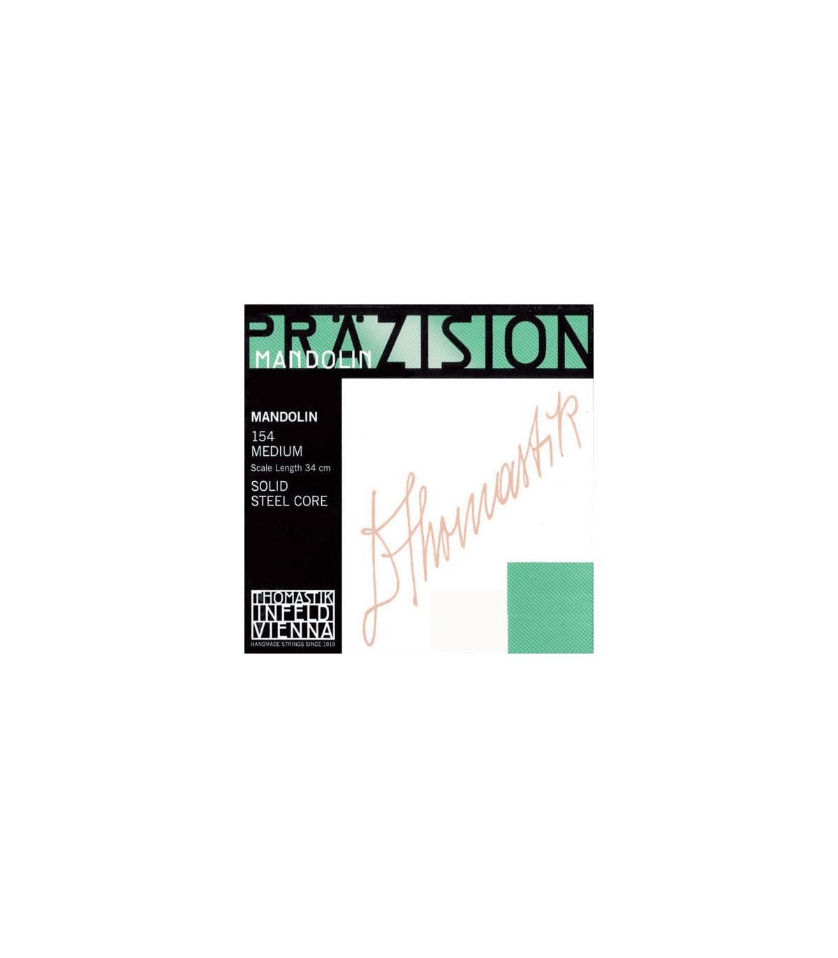 JEU DE CORDES POUR MANDOLINE THOMASTIK 154 MANDOLINE 34 CM