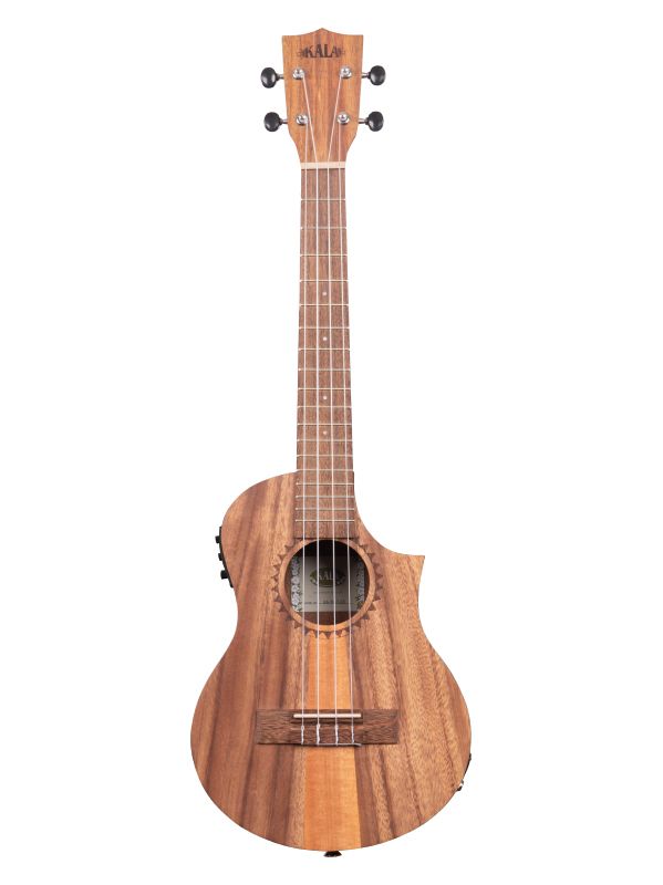 KALA Teak Tri-Top Ukulele Cuteway TENOR