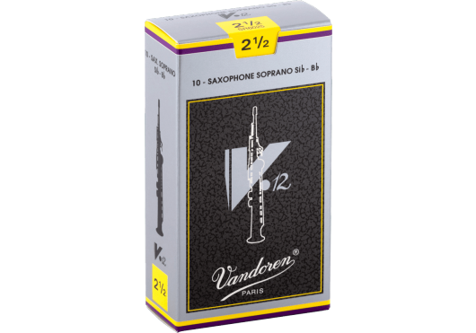 Anches Saxophone Soprano Boite de 10 Vandoren 2.5