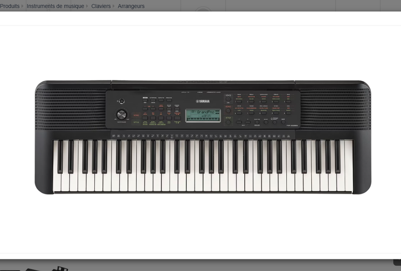 Arrangeur Yamaha PSR-E283