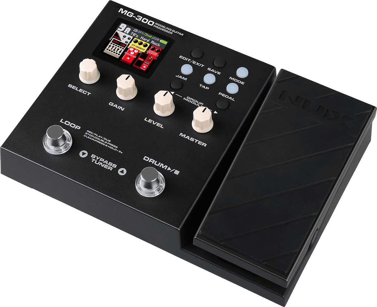 NUX - Compact 2 switchs, pédale d&#39;expression