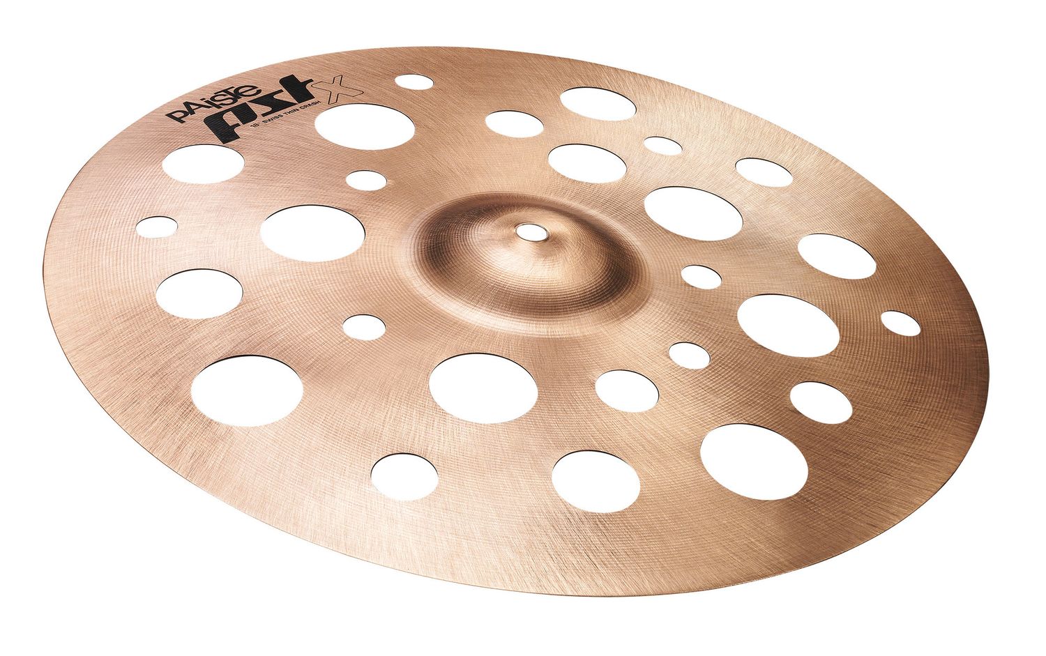 Paiste Cymbales d&#39;effet Cymbales Crash PST - X Swiss 18&quot; Thin Crash