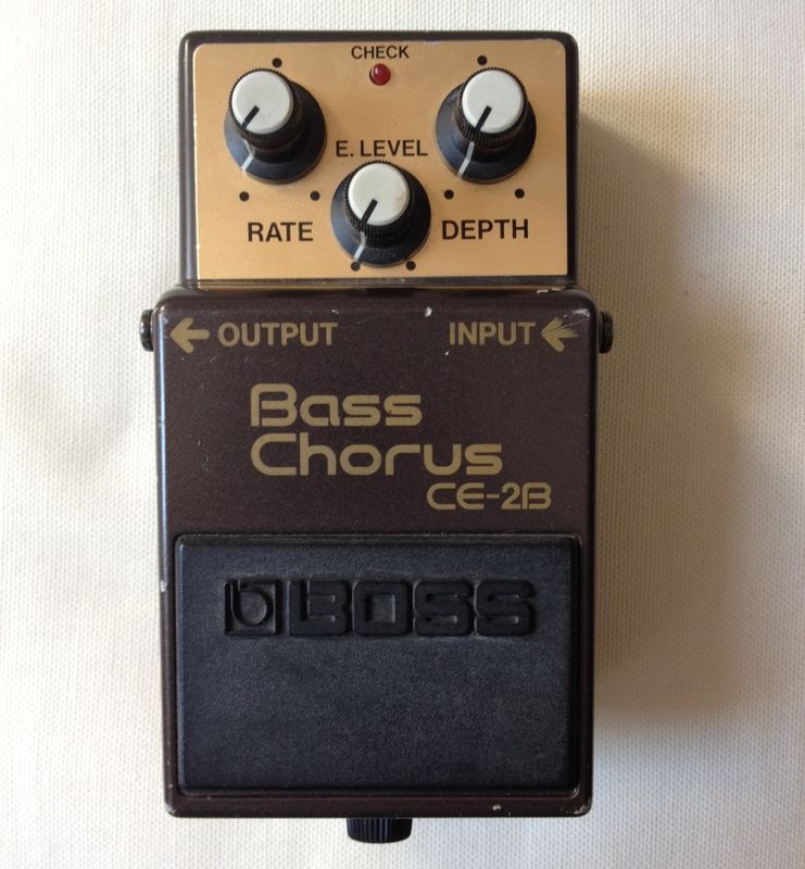 BOSS - Pédale Bass Chorus