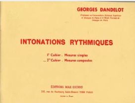 GEORGES DANDELOT - Intonations rythmique 2eme cahier