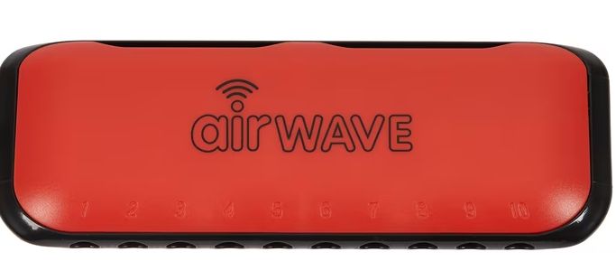 SUZUKI - Harmonica diatonique en Do airwave Rouge