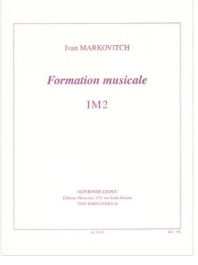 MARKOVITCH - Formation musicale IM2