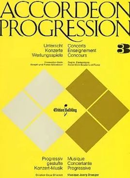 DRAEGER - Accordeon Progression Boutons et Piano Vol.3