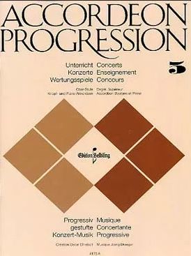 DRAEGER - Accordeon Progression Boutons et Piano Vol.5