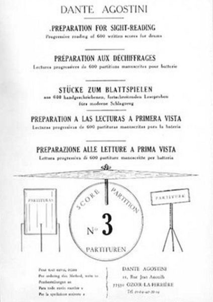 DANTE AGOSTINI - Préparation aux déchiffrages n°3