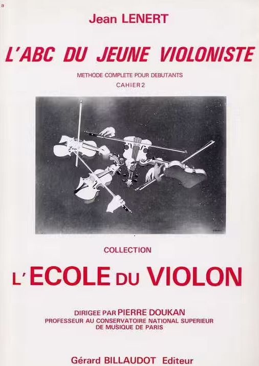 LENERT - L&#39;école du violon - L&#39;ABC du jeune violoniste 2ème cahier