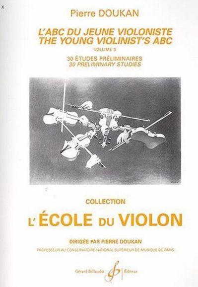 DOUKAN - L&#39;école du violon - L&#39;ABC du jeune violoniste 3ème cahier