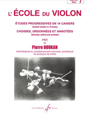 DOUKAN - L&#39;école du violon - Etudes progressives Vol.7