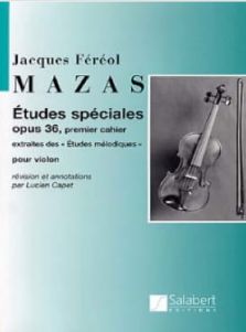 MAZAS - Etudes spéciales op.36 - pour violon