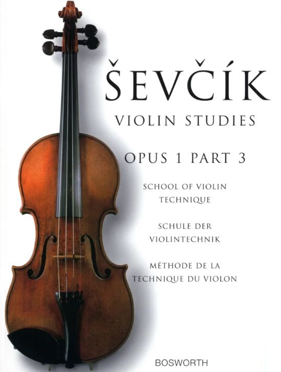 SEVCIK - Etudes violon - Op.1 Part 3