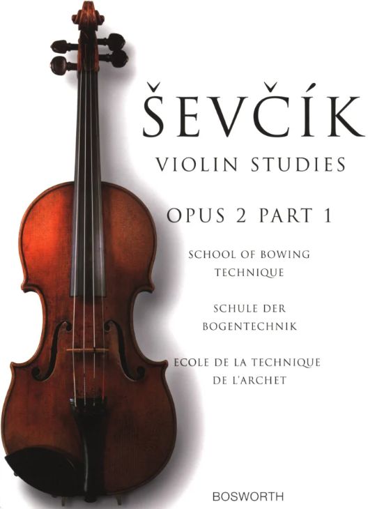 SEVCIK - Etudes pour la technique de l&#39;archet violon - Op.2 Part.1
