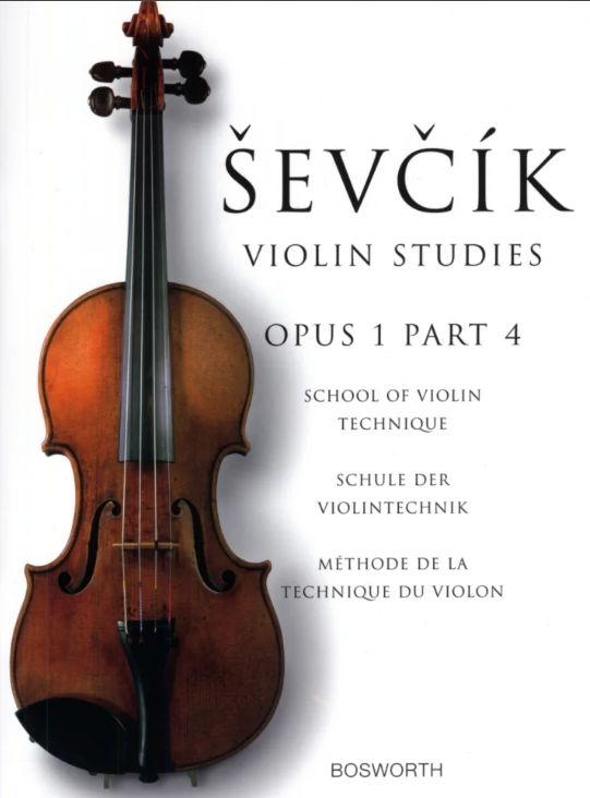 SEVCIK - Etudes violon - Op.1 Part.4
