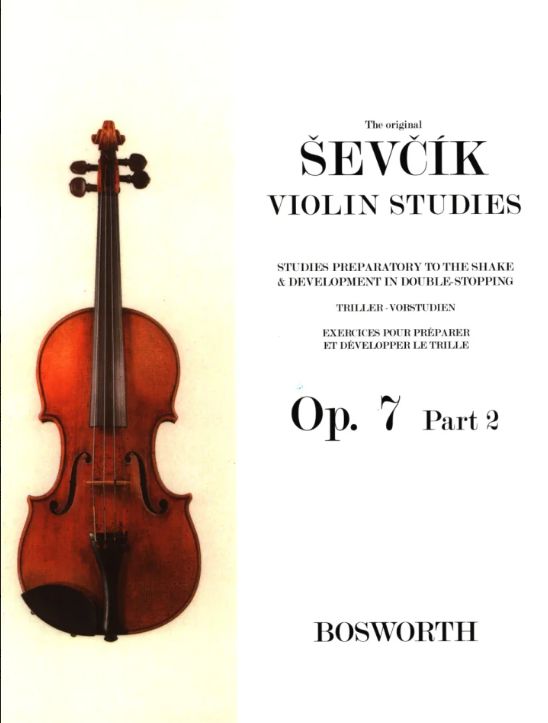 SEVCIK - Etudes violon - Op.7 Part.2