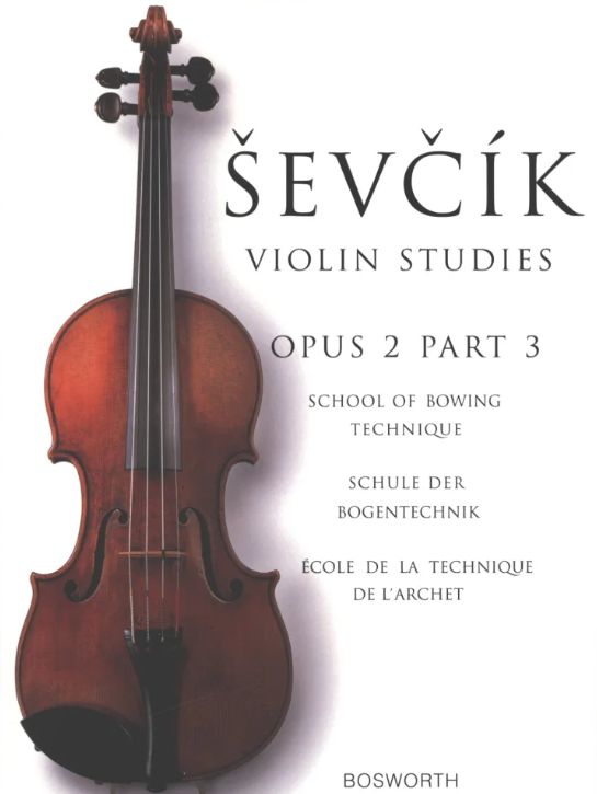 SEVCIK - Etudes pour la technique de l&#39;archet violon - Op.2 Part.3