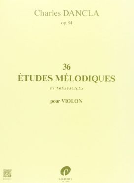 DANCLA - 36 études mélodiques et très faciles pour violon
