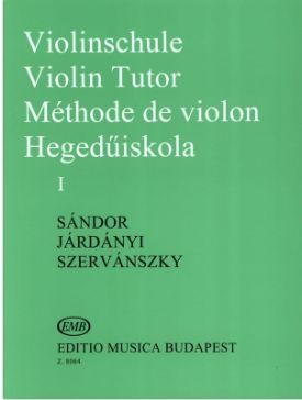 SANDOR, JARDANYI, SZERVANSZKY - Méthode pour violon - Vol.1