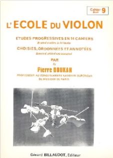 DOUKAN - L&#39;école du violon - Etudes progressives Vol.9