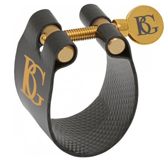 Ligature et couvre bec BG Flex + Red FLEX pour saxophone soprano