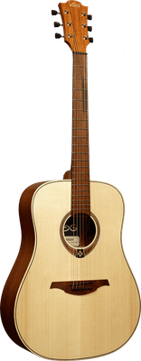 LAG Tramontane - Guitare acoustique - Dreadnought naturelle - T70D-NAT