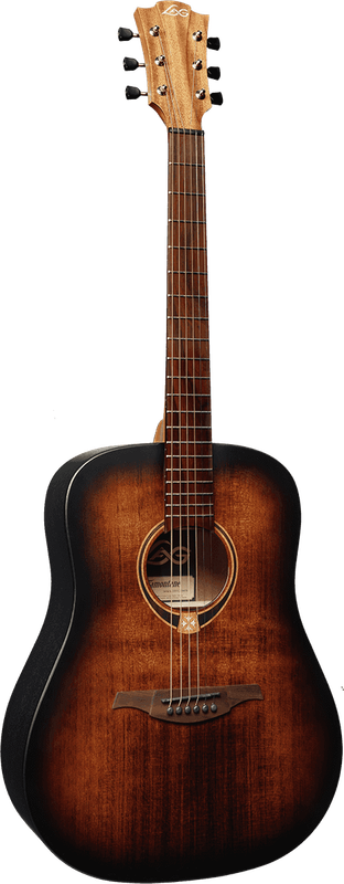 LAG Tramontane - Guitare acoustique - Dreadnought Black and Brown - T70D BxB