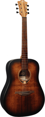 LAG Tramontane - Guitare acoustique - Dreadnought Black and Brown - T70D BxB