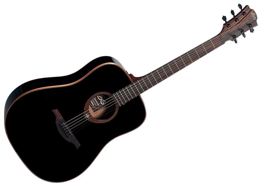 LAG Tramontane - Dreadnought noir - T100D-BLK