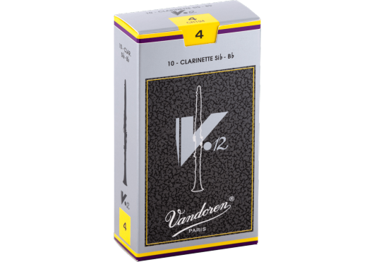 VANDOREN  V.12 - Anches clarinette Sib Force 4 - (possible à l&#39;unité)