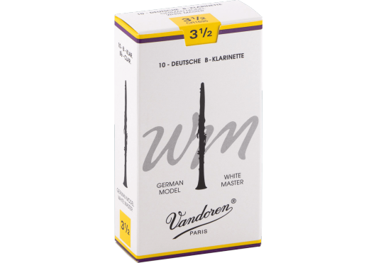 VANDOREN  WHITE MASTER - Anches clarinette Sib Force 3.5 - (possible à l&#39;unité) - Allemand