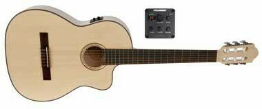 Guitare classique électro-acoustique Pro Natura Silver Samba