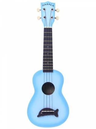Ukulélé soprano  modèle dauphin bleu clair