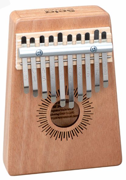 SELA - Kalimba Acajou - 10 touches