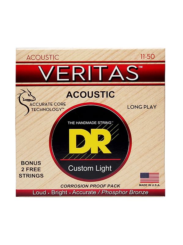 DR Strings - Custom light 11-50 - Coated technology