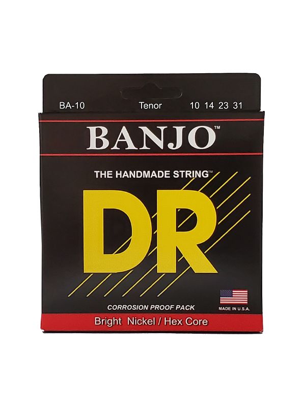 DR Strings - Banjo Tenor 4 cordes - 10-31