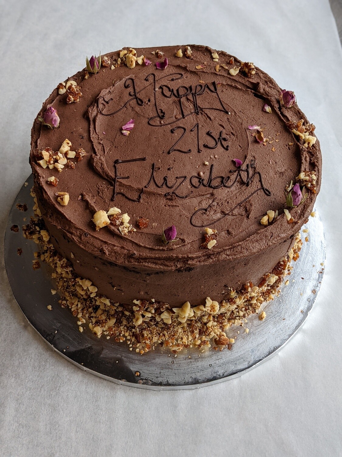 Vegan Chocolate Celebration Cake
