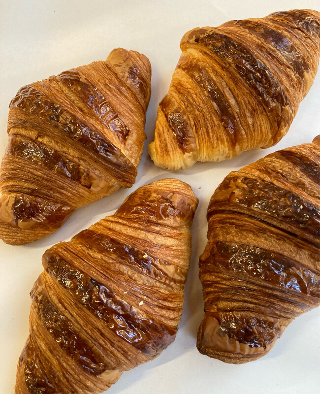 All butter croissants