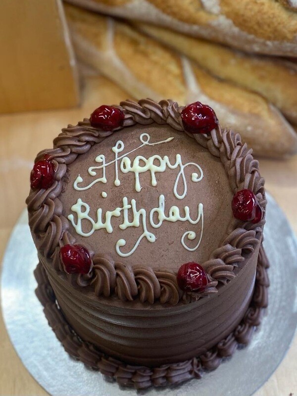 Chocolate and Cherry Celebration Cake