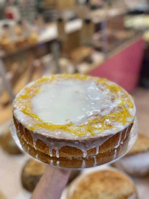 Lemon Polenta Cake