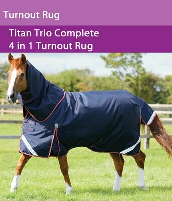 Titan Trio Complete 4 in 1 Turnout Rug 00065