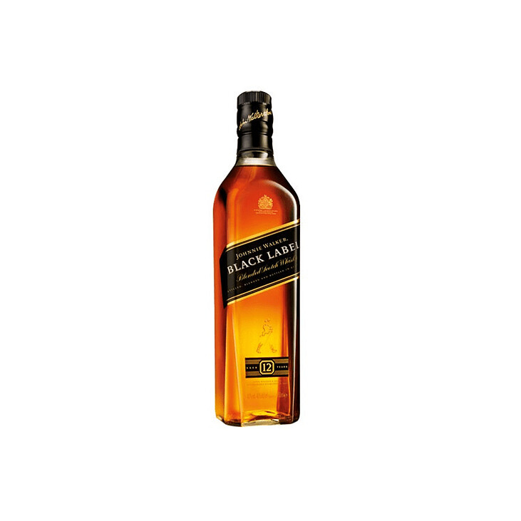 Whisky Johnnie Black Label Botella 1Litro