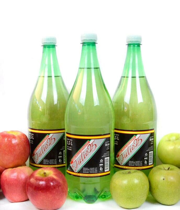 Sidra Julio 25 Botella 1,5 L Pack x 6 Sidra Julio 25 Botella 1,5 L Pack x 6
