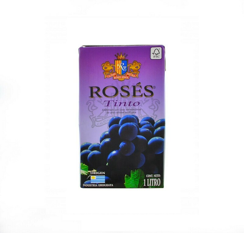 Vino Tinto Suave Roses Caja 1 L