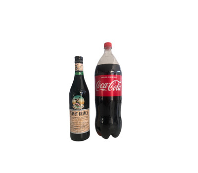 Fernet Branca 750 ml + Coca Cola botella 2.25