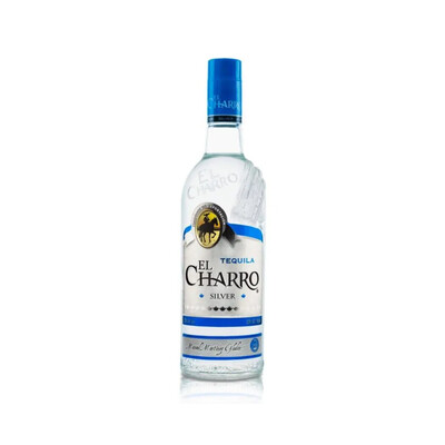 Tequila El Charro Silver Botella 750 ml